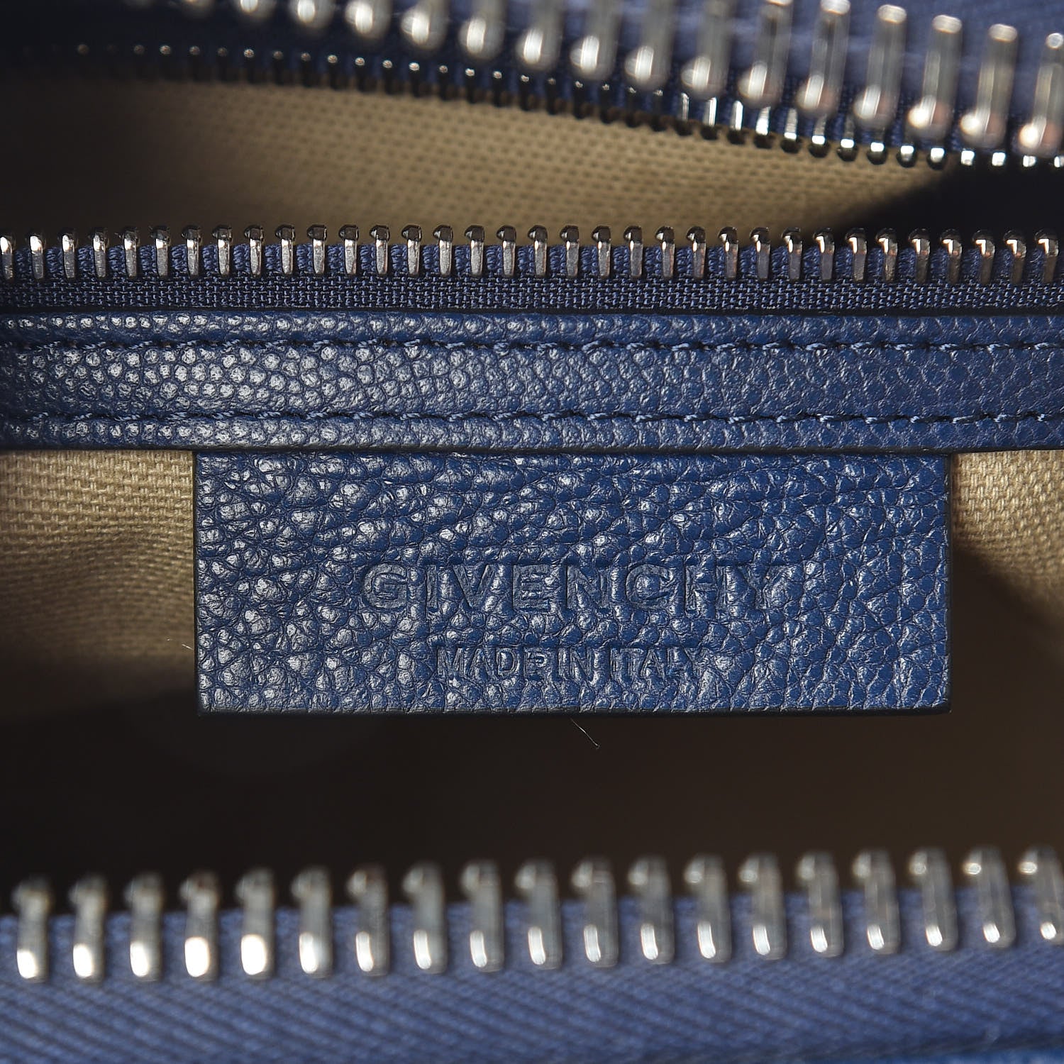 Givenchy Grained Calfskin Small Antigona Night Blue 6 of 10