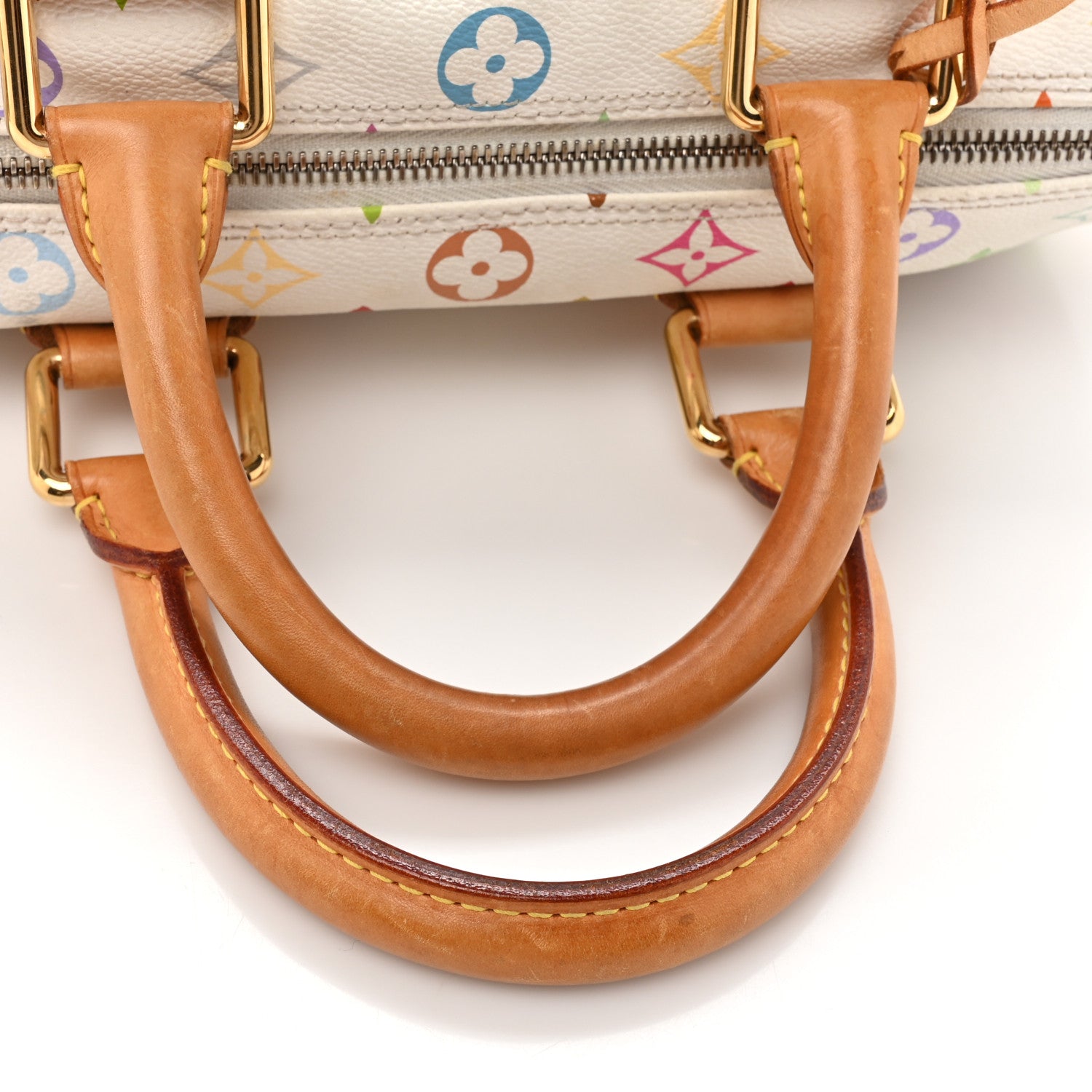Louis Vuitton Monogram Multicolor Speedy 30 White 13 of 15