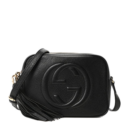 Gucci Pebbled Calfskin Small Soho Disco Bag Black 1 of 10