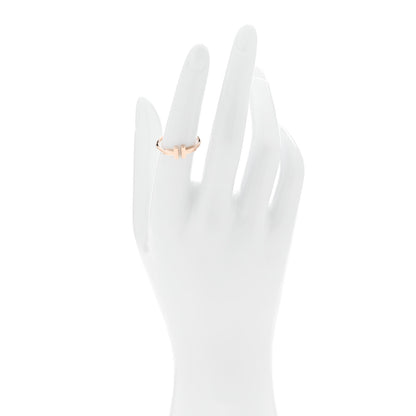 Tiffany 18K Rose Gold T Wire Ring 53 6.5 2 of 5