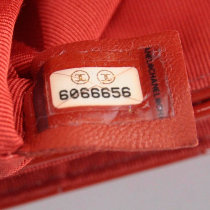 Chanel Patent Computer Keys Flap Red 8 of 8