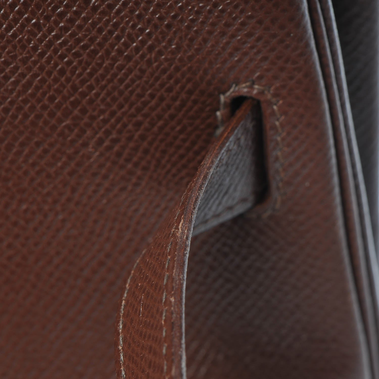 Hermes Courchevel Kelly Retourne 32 Chocolate 26 of 44