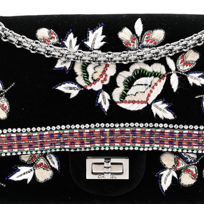 Chanel Velvet Embroidered 2.55 Reissue 225 Flap Multicolor 8 of 11