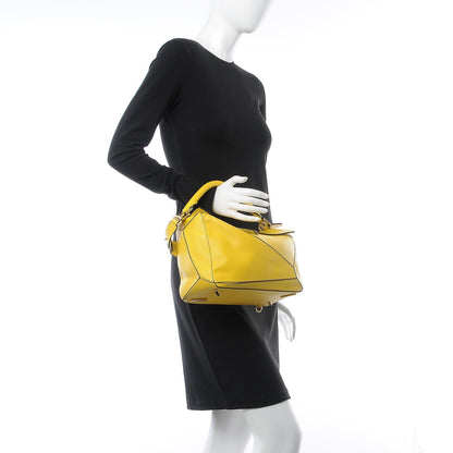 Loewe Calfskin Medium Bag Yellow 3 of 14