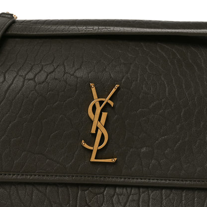 Saint Laurent Grained Lambskin Monogram Large Niki Chain Satchel Light Musk 8 of 10