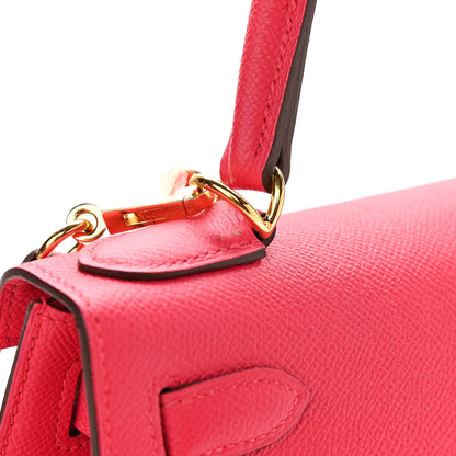 Hermes Epsom Kelly Sellier 28 Rose Extreme 14 of 14