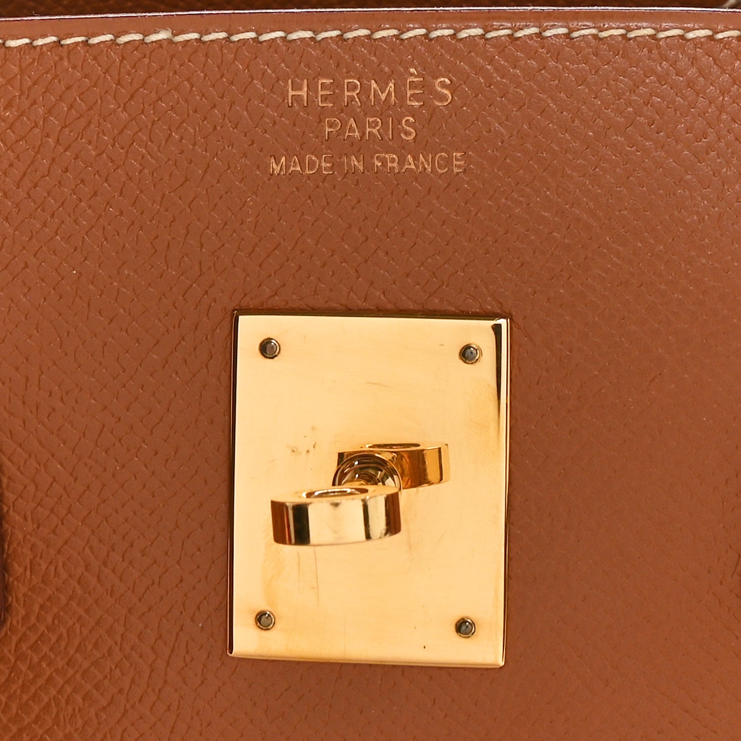 Hermes Courchevel Birkin 35 Gold 6 of 10