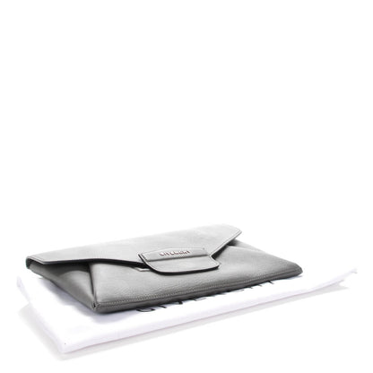 Givenchy Sugar Goatskin Medium Antigona Envelope Clutch Grey 4 of 7