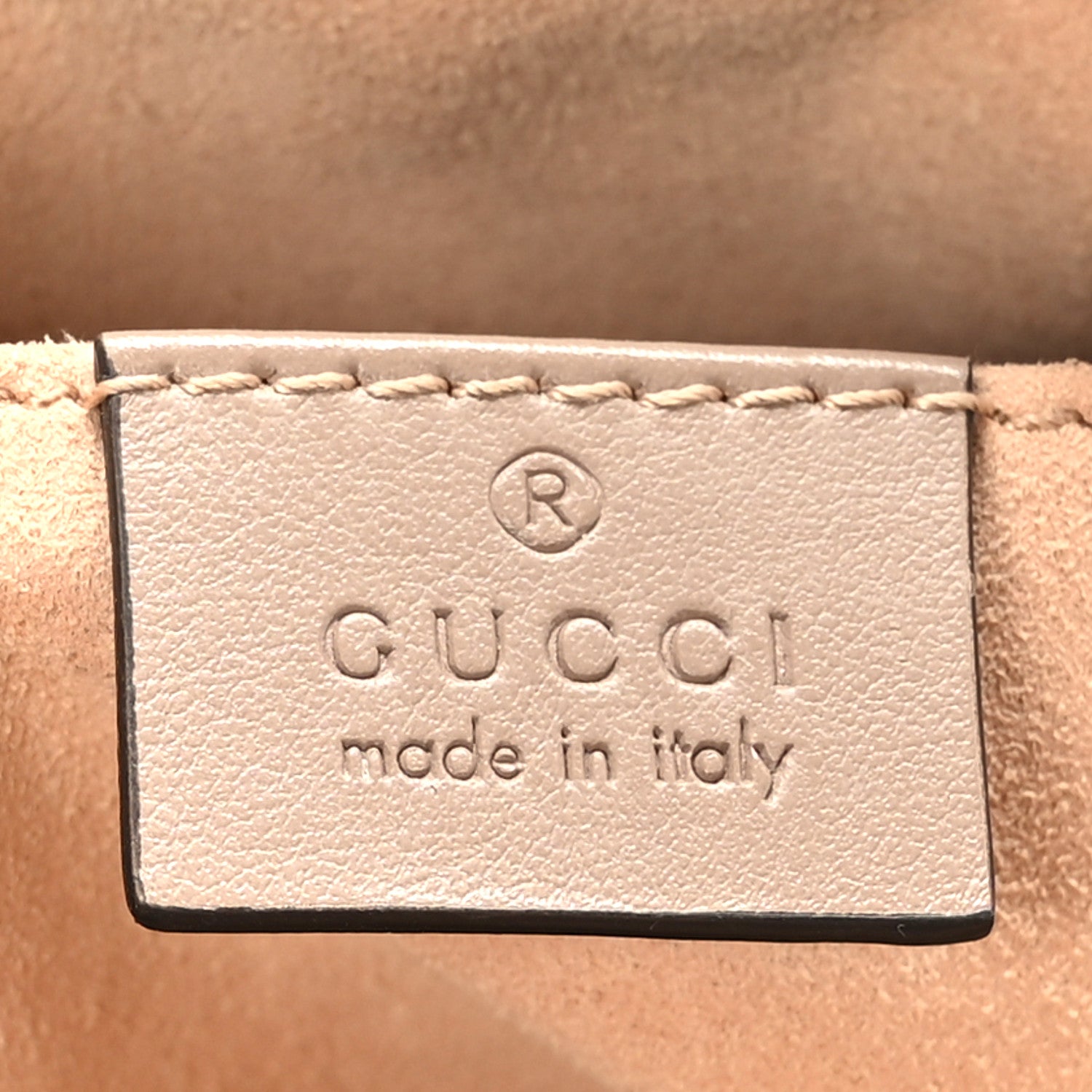 Gucci Calfskin Matelasse Small GG Marmont Chain Shoulder Bag Porcelain Rose 6 of 9