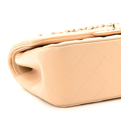 Chanel Caviar Quilted Jumbo Double Flap Beige Clair 10 of 11