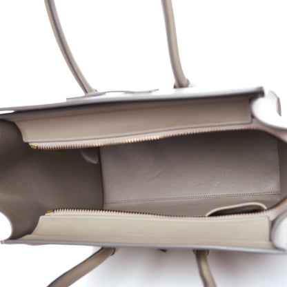 Celine Smooth Calfskin Interstice Micro Luggage Quartz 5 of 12