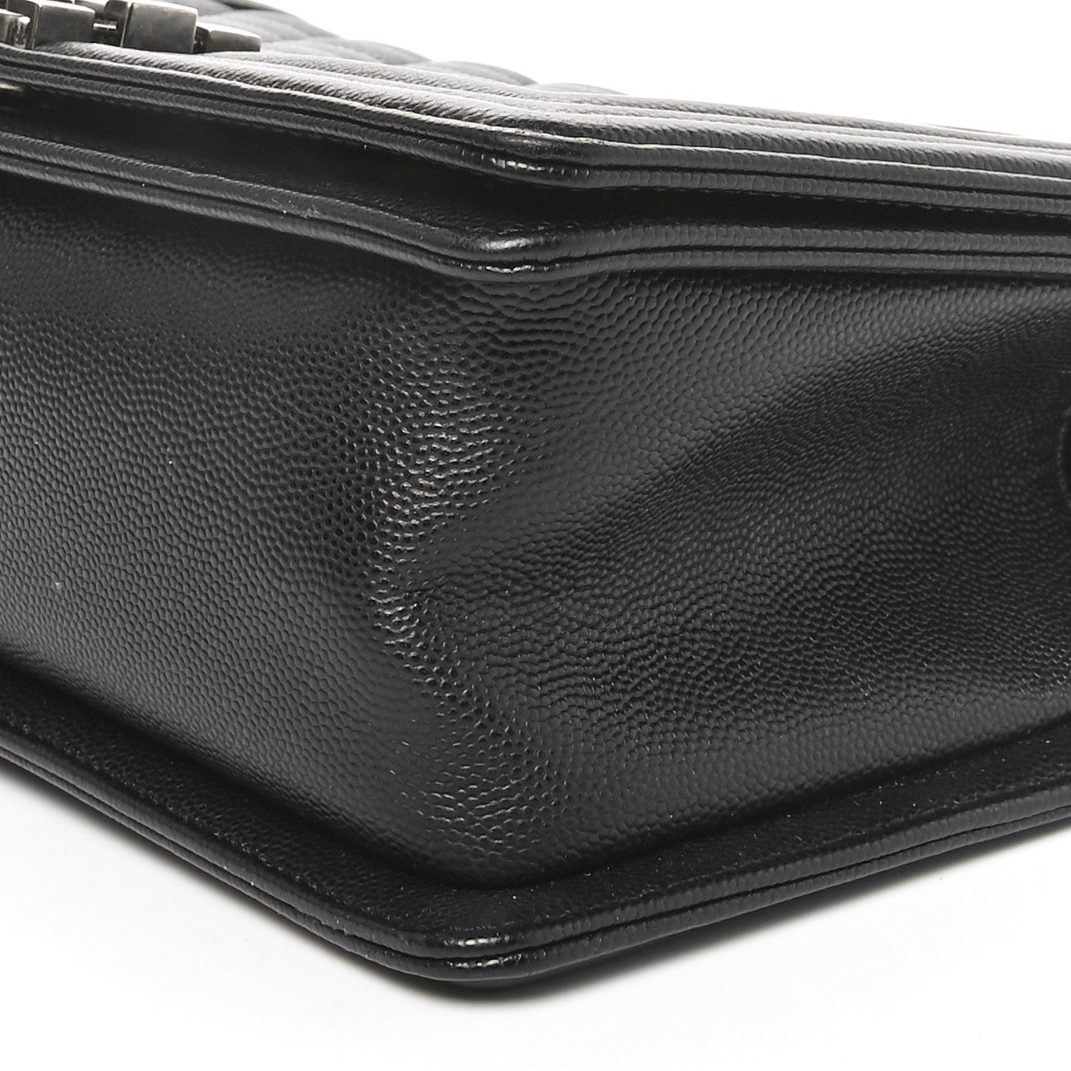 Chanel Caviar Quilted Medium Boy Flap Black 10 of 11
