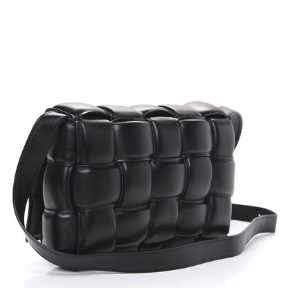 Bottega Veneta Nappa Maxi Intreccio Padded Cassette Crossbody Bag Black 2 of 9
