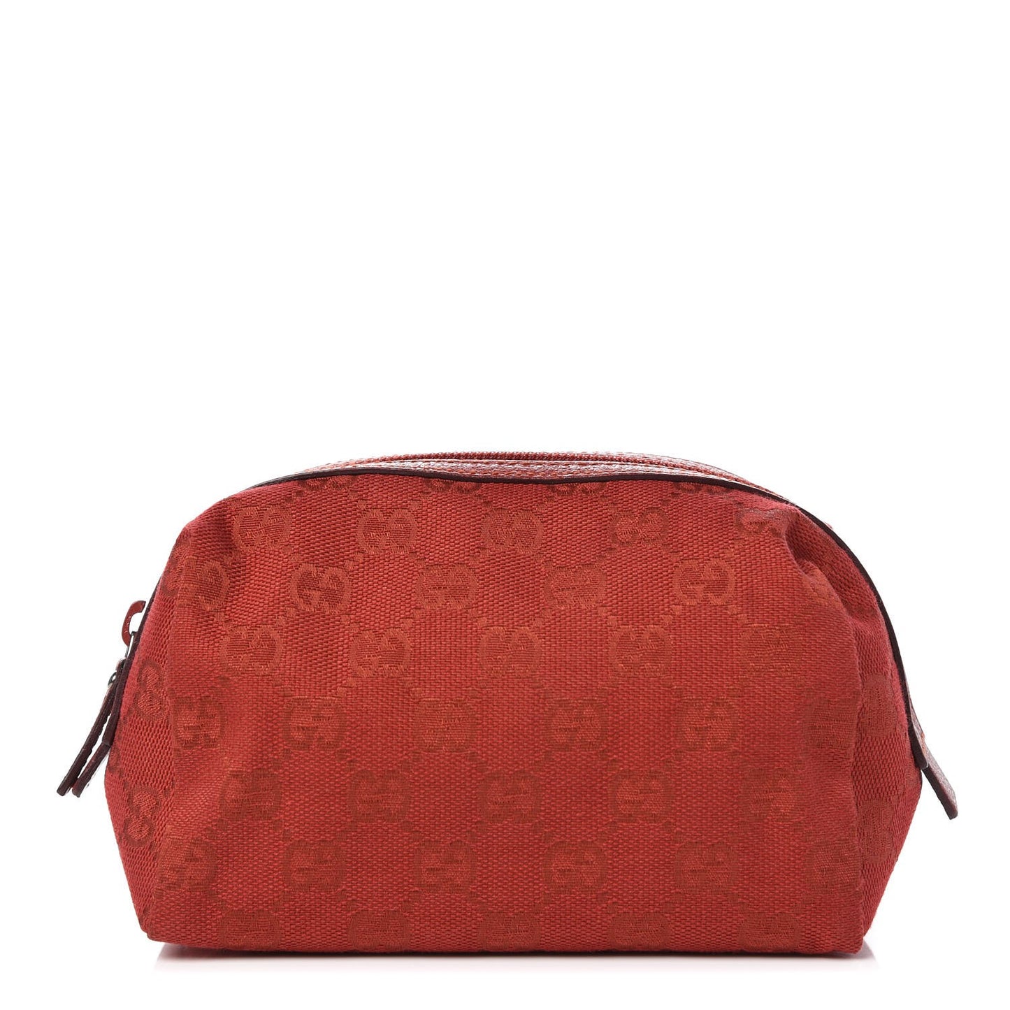 Monogram Large Cosmetic Case Red