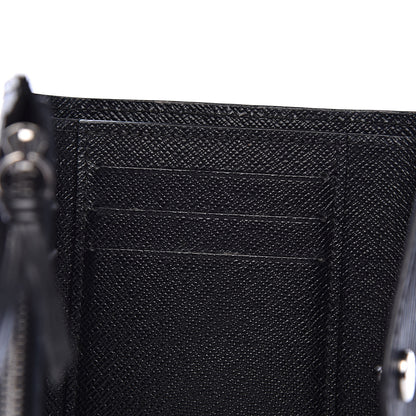 Louis Vuitton Epi Victorine Wallet Black 7 of 11