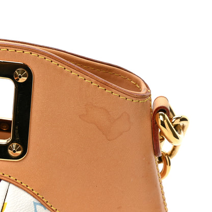 Louis Vuitton Monogram Multicolor Judy PM White 9 of 10