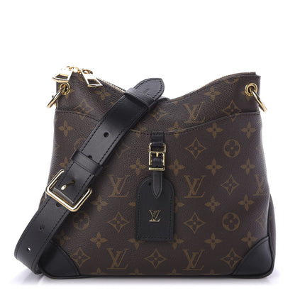 Louis Vuitton Monogram Odeon PM Black 1 of 9