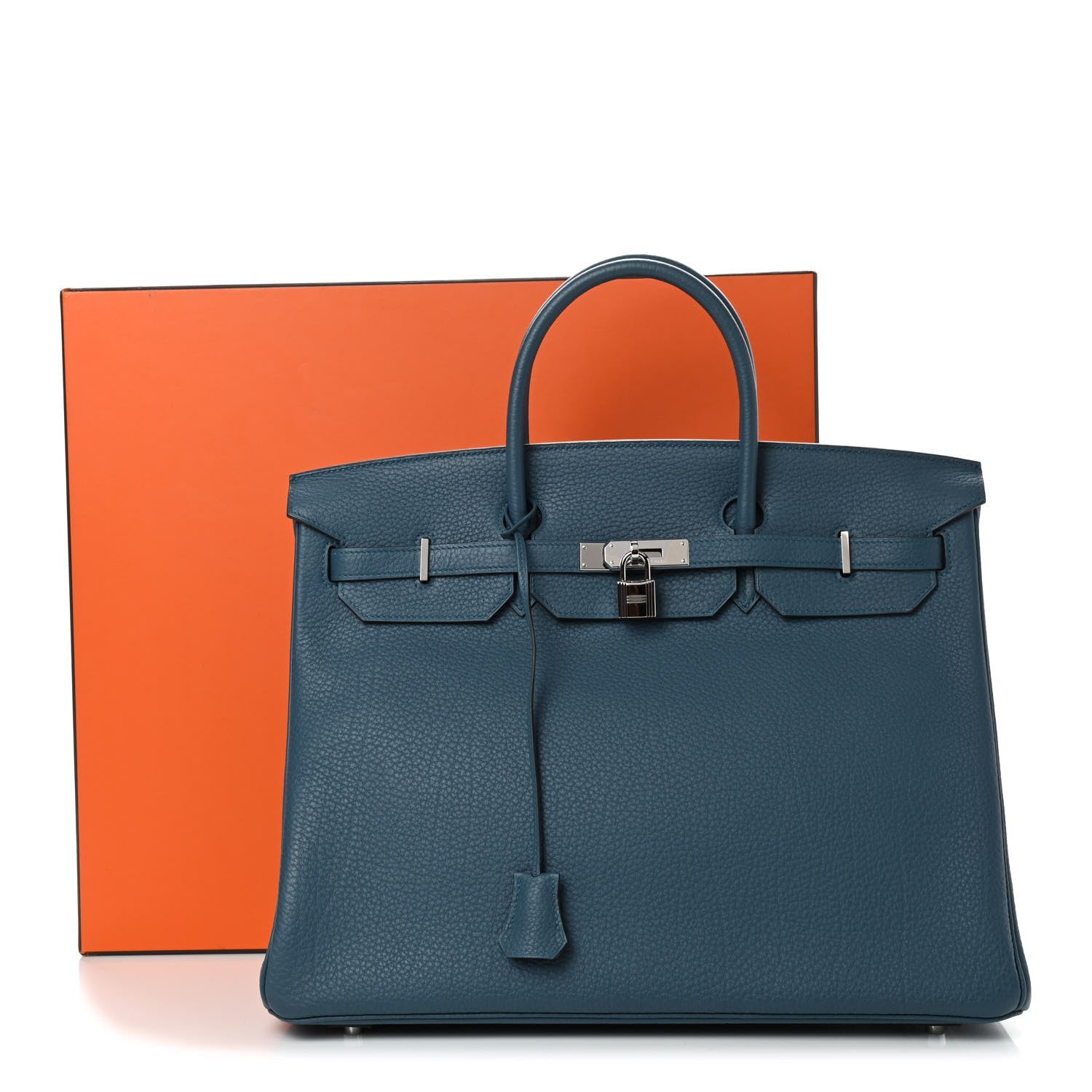 Hermes Fjord Birkin 40 Bleu Tempete 11 of 11