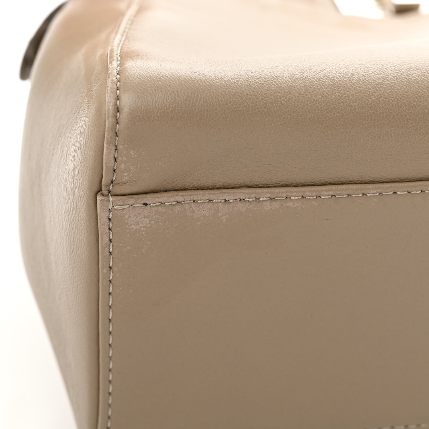 Fendi Nappa Mini Peekaboo Iconic Satchel Tortora 18 of 18