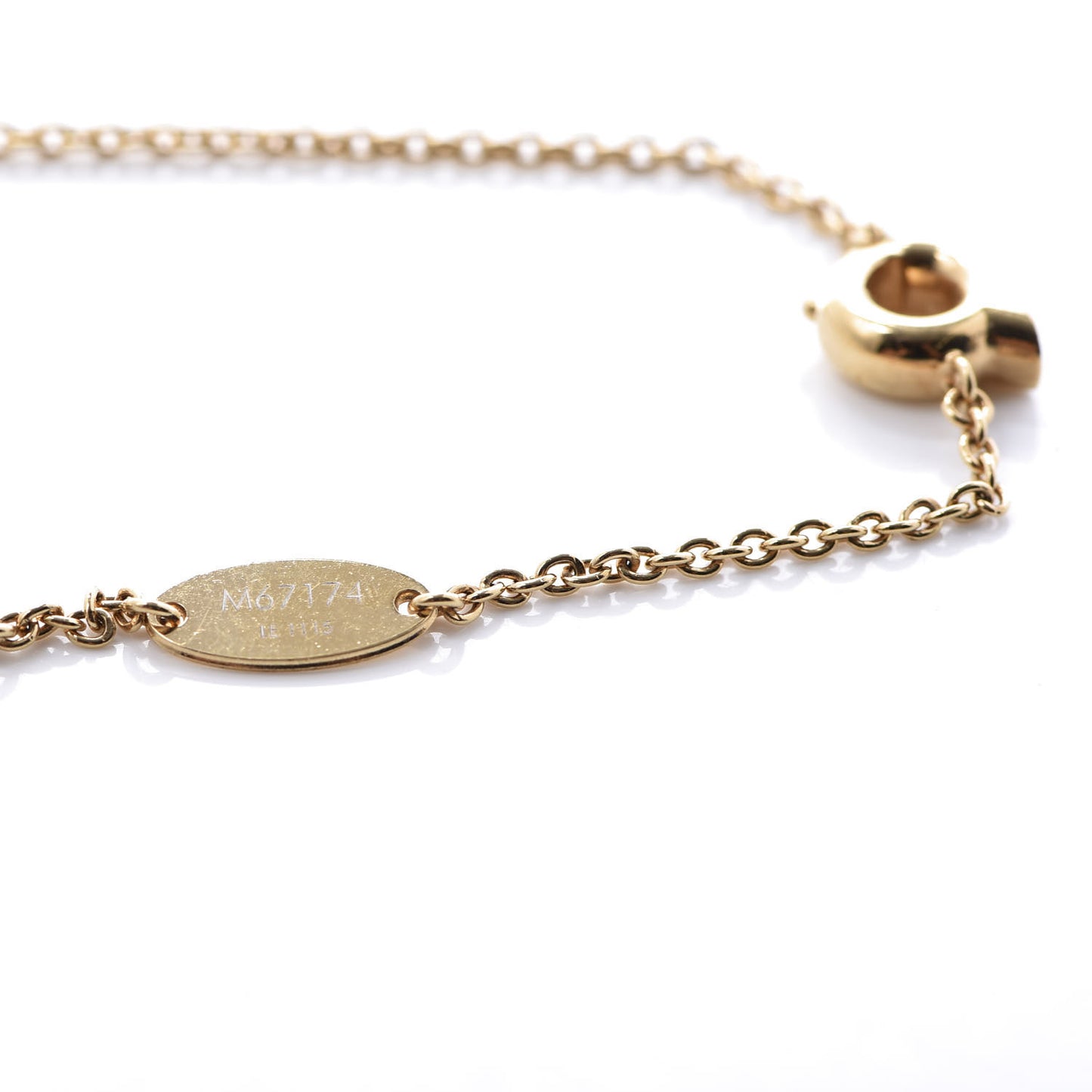 LV And Me Letter Q Bracelet Gold