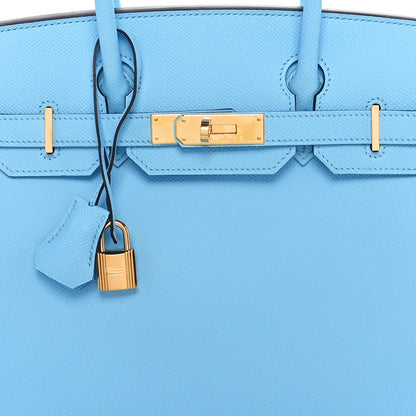 Hermes Epsom Birkin 30 Celeste 8 of 11
