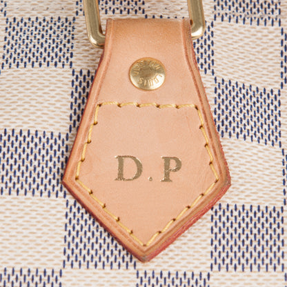 Louis Vuitton Damier Azur Speedy 35 6 of 9