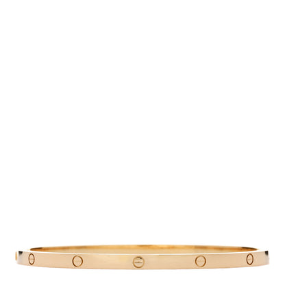 Cartier 18K Yellow Gold Small LOVE Bracelet 18 2 of 8
