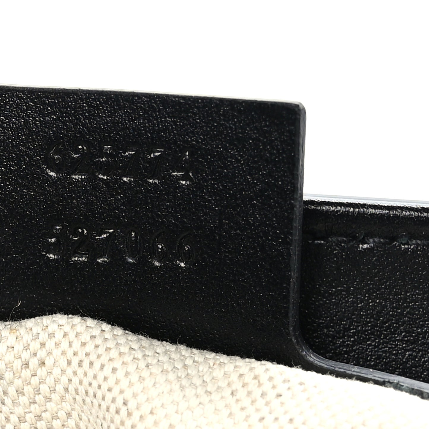 Calfskin GG Tennis Embossed Tote Bag Black
