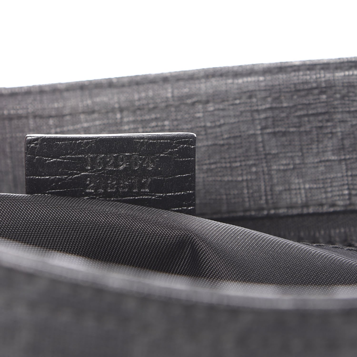 Gucci GG Plus Monogram Medium Flat Messenger Bag Black 7 of 8