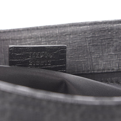 Gucci GG Plus Monogram Medium Flat Messenger Bag Black 7 of 8