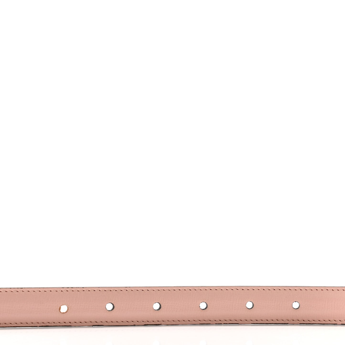 Azalea Calfskin Enamel Monochrome Double G 20mm Belt 85 34 Perfect Pink
