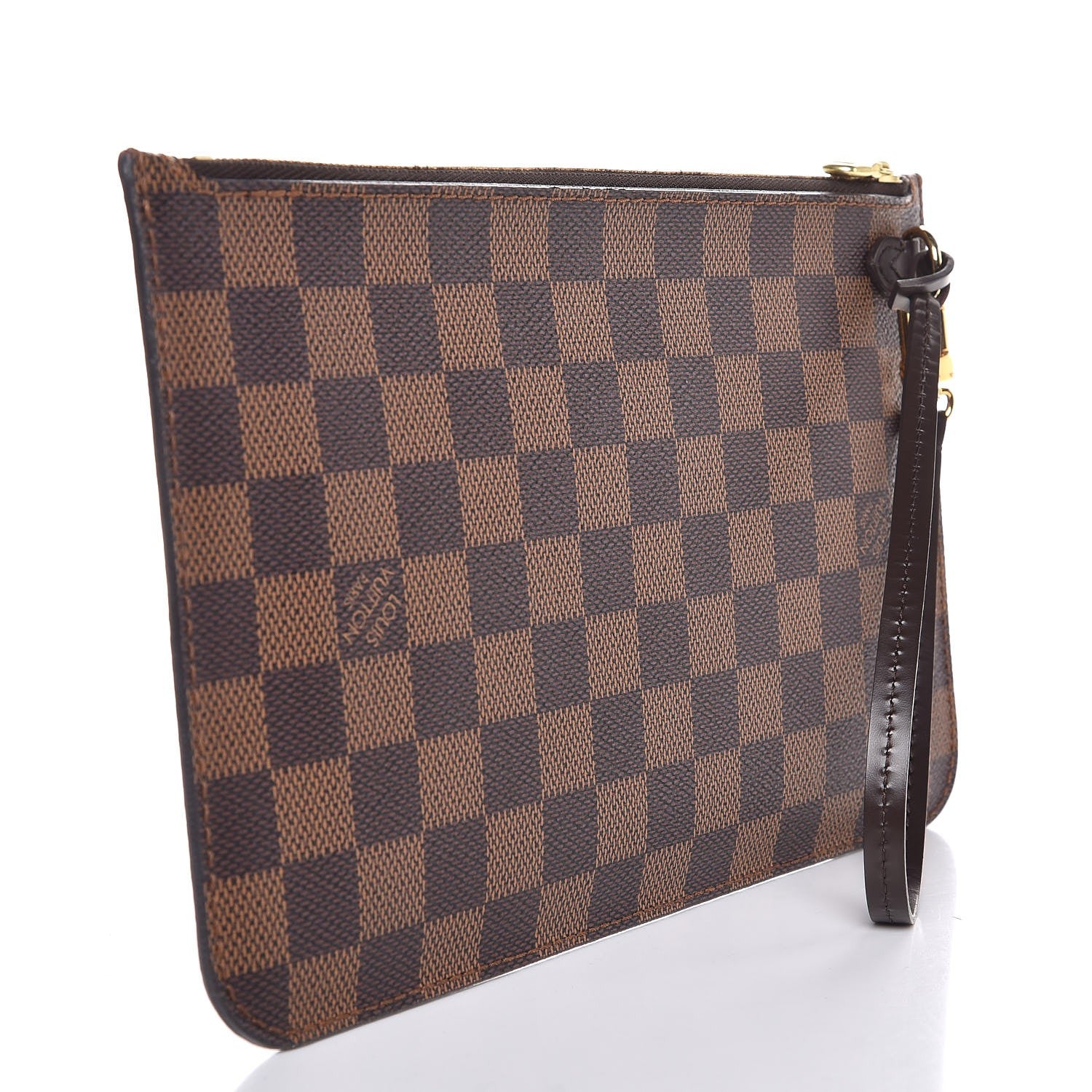 Louis Vuitton Damier Ebene Neverfull MM GM Pochette 3 of 8