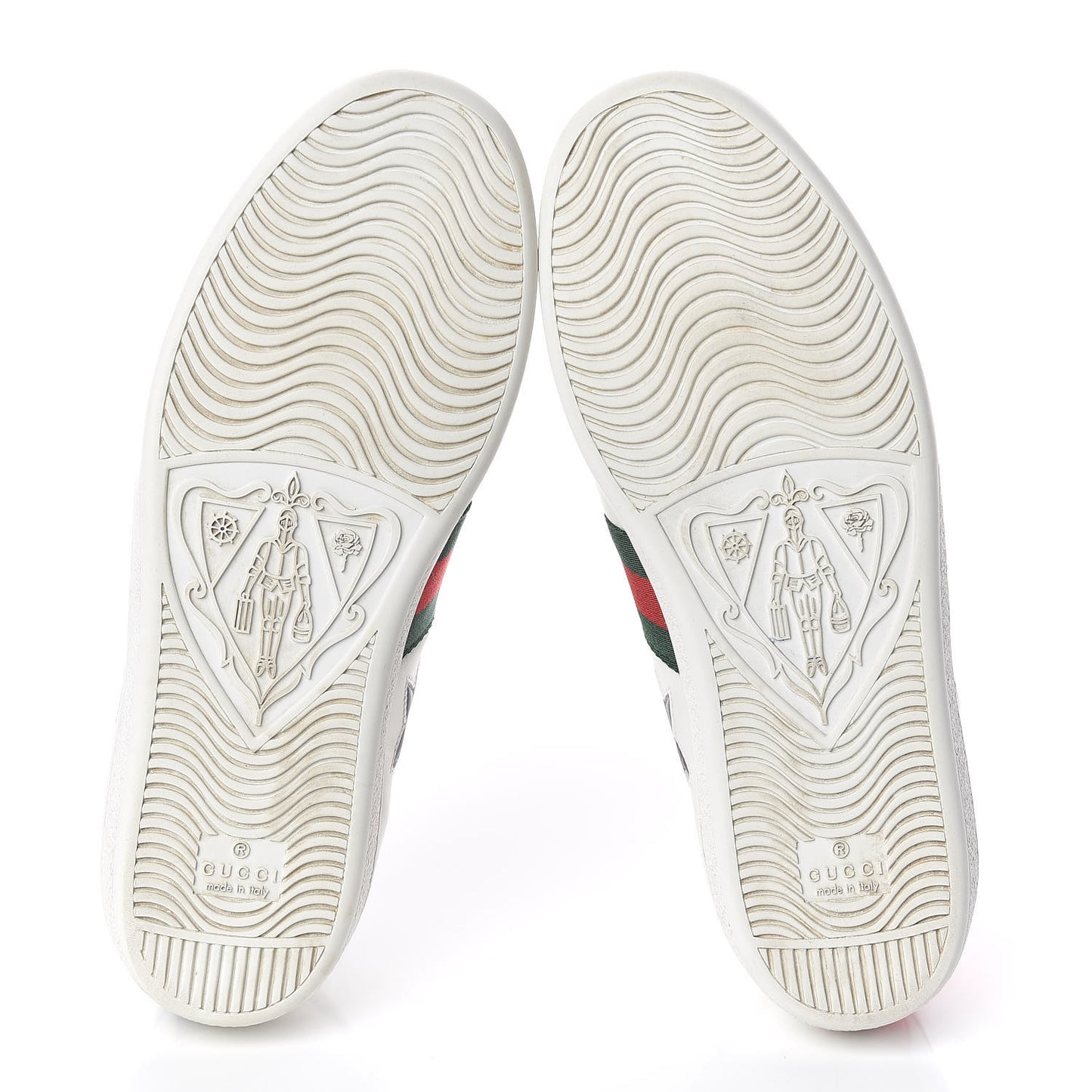 Calfskin Ayers Web Star Embroidered Womens Ace Sneakers 38 White Multi