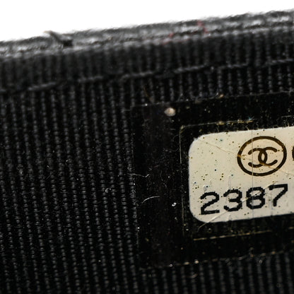 Chanel Caviar Quilted Flap Card Holder Black 8 of 9