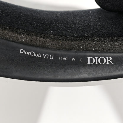 Christian Dior Mirrored DiorClubV1U Sun Visor Black 9 of 10