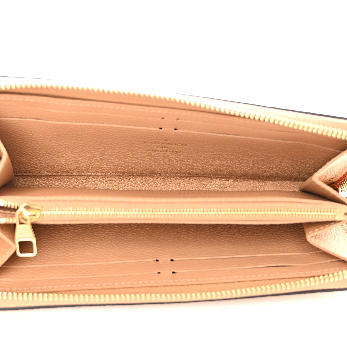 Empreinte Monogram Giant Clemence Wallet Arizona Creme