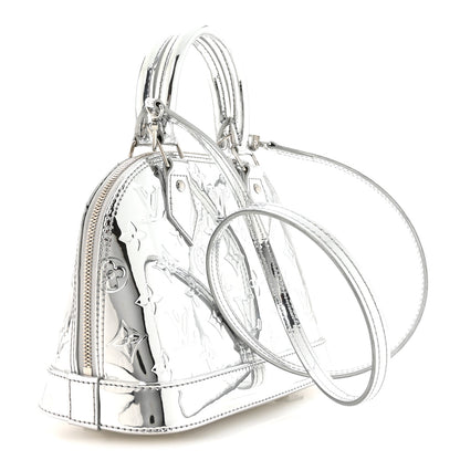 Louis Vuitton Monogram Miroir Alma BB Silver 2 of 9