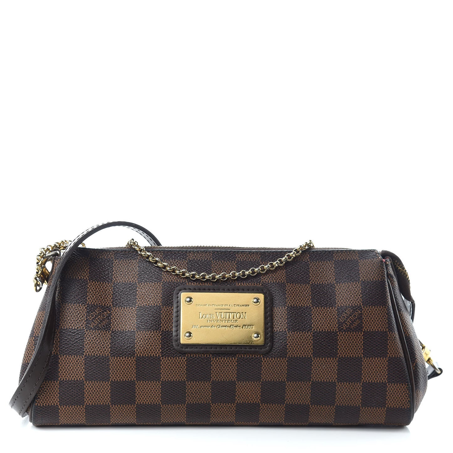 Damier Ebene Eva Clutch