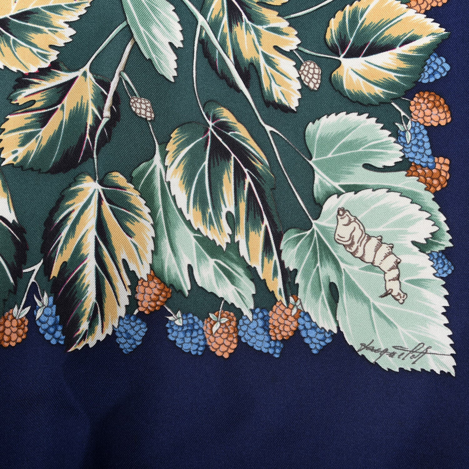 Hermes Silk L'Arbre de Soie Scarf 90 2 of 5