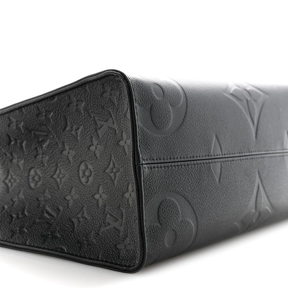 Louis Vuitton Empreinte Monogram Giant Onthego MM Black 8 of 10