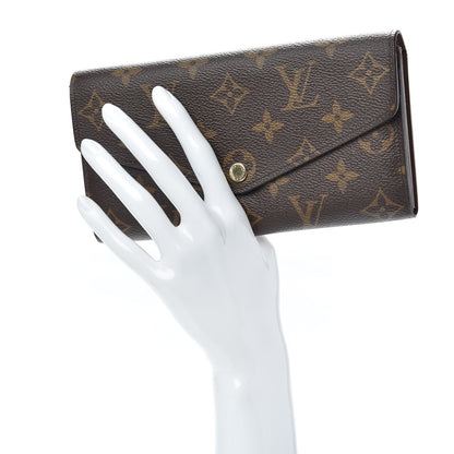 Louis Vuitton Monogram Sarah Wallet NM 2 of 9