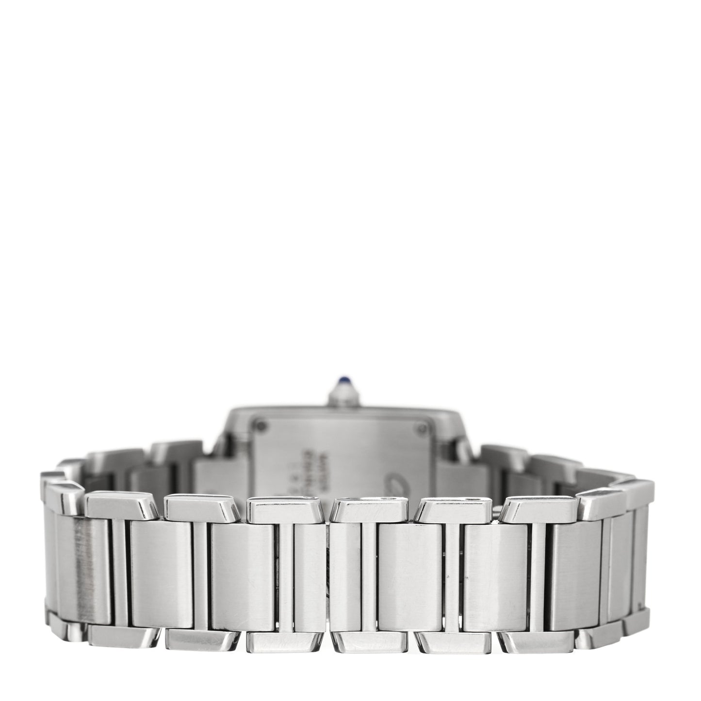 Stainless Steel 20mm Tank Francaise Quartz Watch