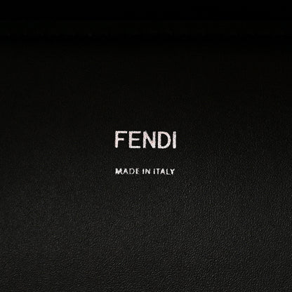Fendi Vitello King Plexiglass Medium Fendi Sunshine Shopper Tote Black White 6 of 11