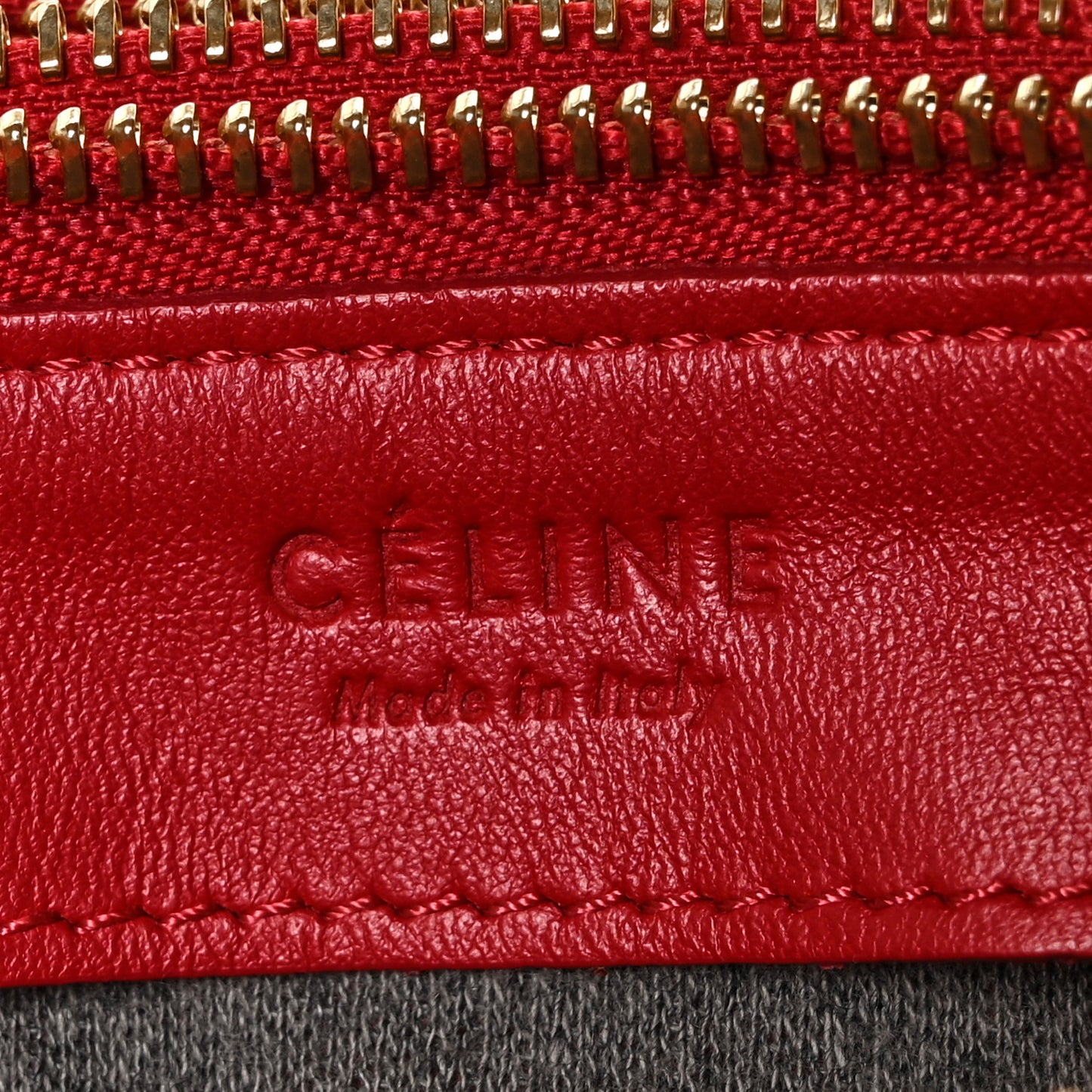 Lambskin Small Trio Crossbody Bag Red