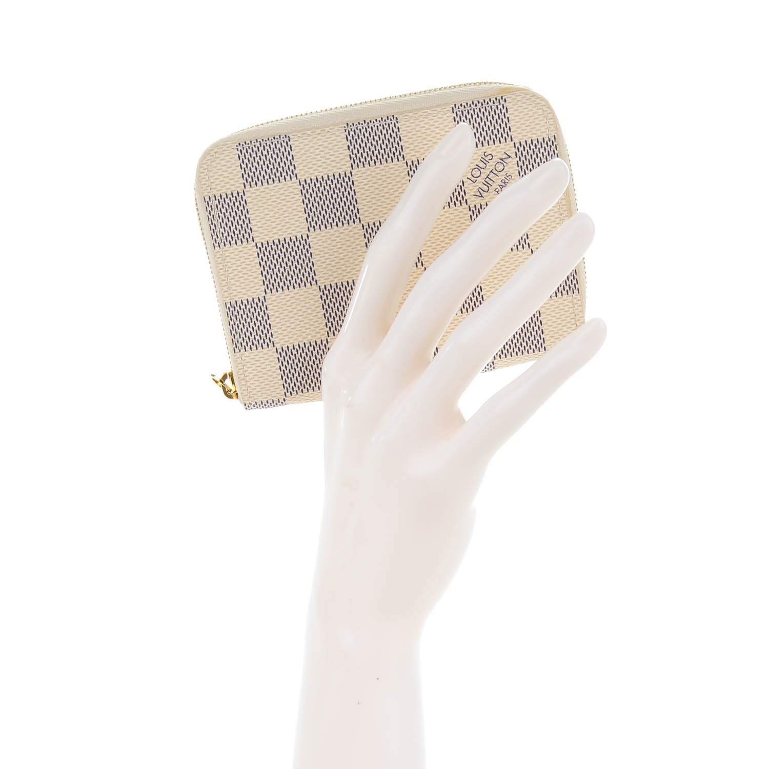 Louis Vuitton Damier Azur Zippy Coin Purse 2 of 7