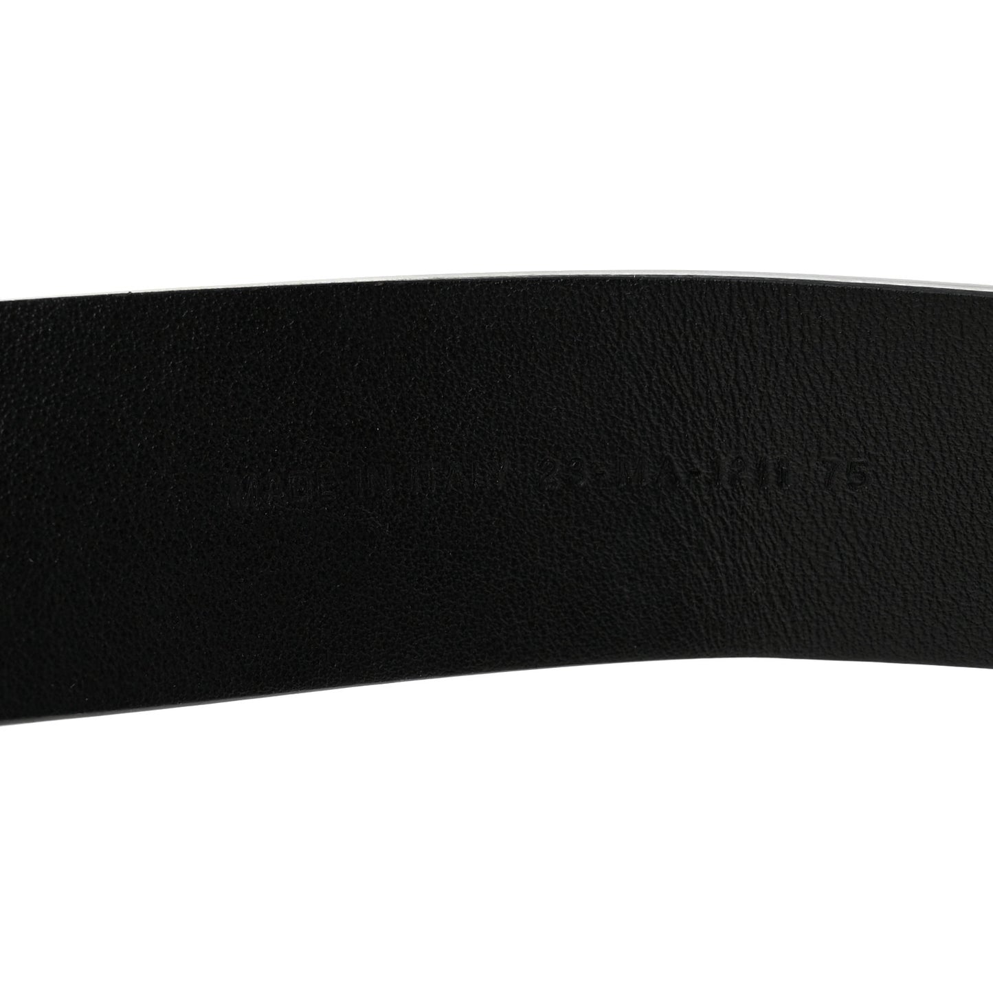 Calfskin 30 Montaigne 75 30 Belt Black