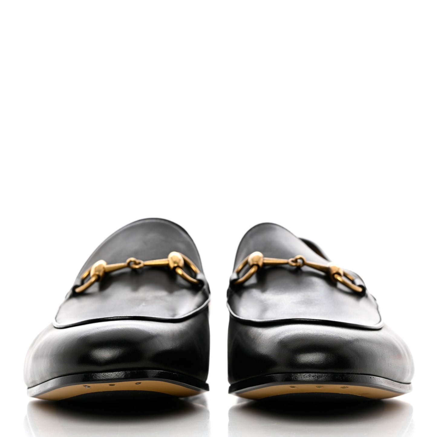Calfskin Horsebit Mens Jordaan Loafers 10.5 Black