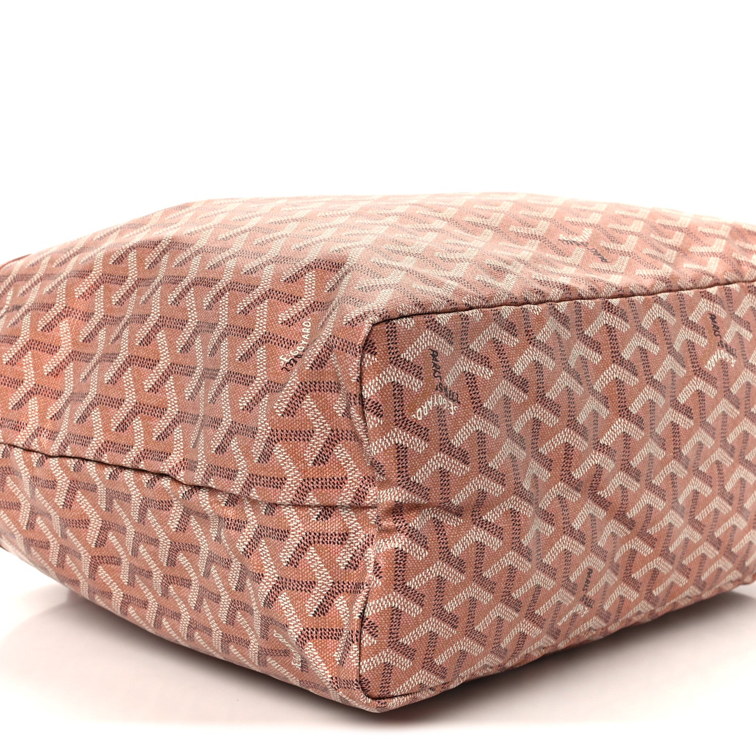 Goyard Iridescent Goyardine Saint Louis PM Pearly Coral 11 of 12
