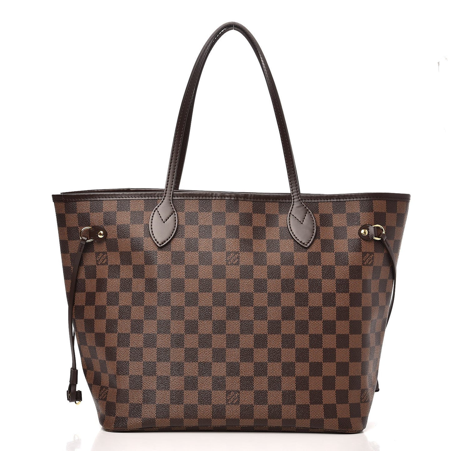 Damier Ebene Neo Neverfull MM Rose Ballerine