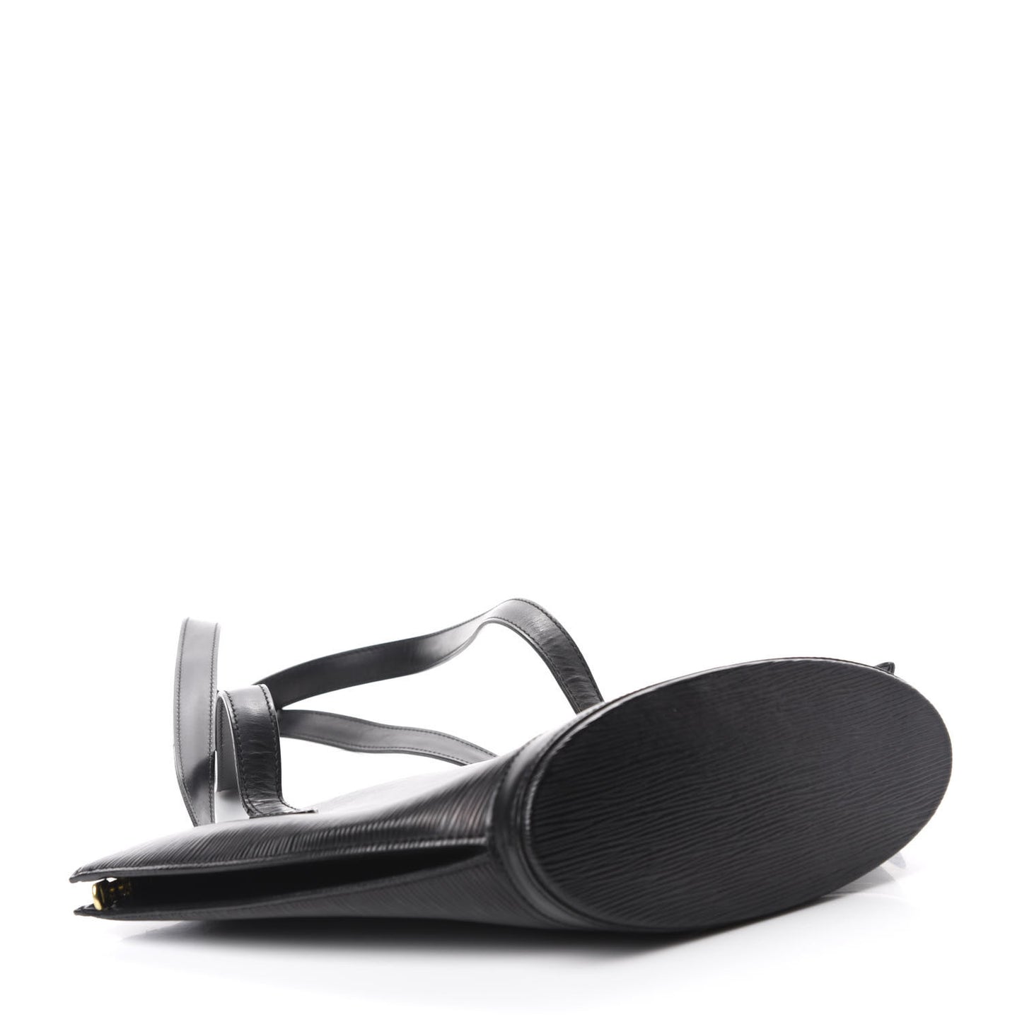 Epi Saint Jacques PM Long Straps Black